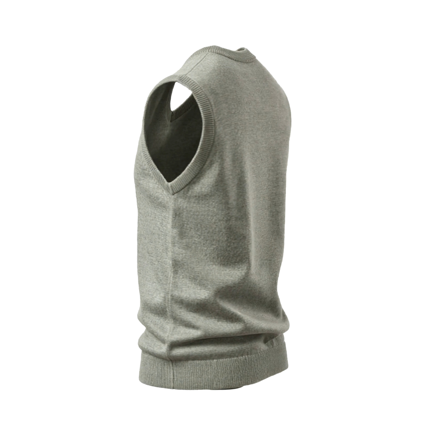 Ärmelloser Pullover aus Baby-Merinowolle