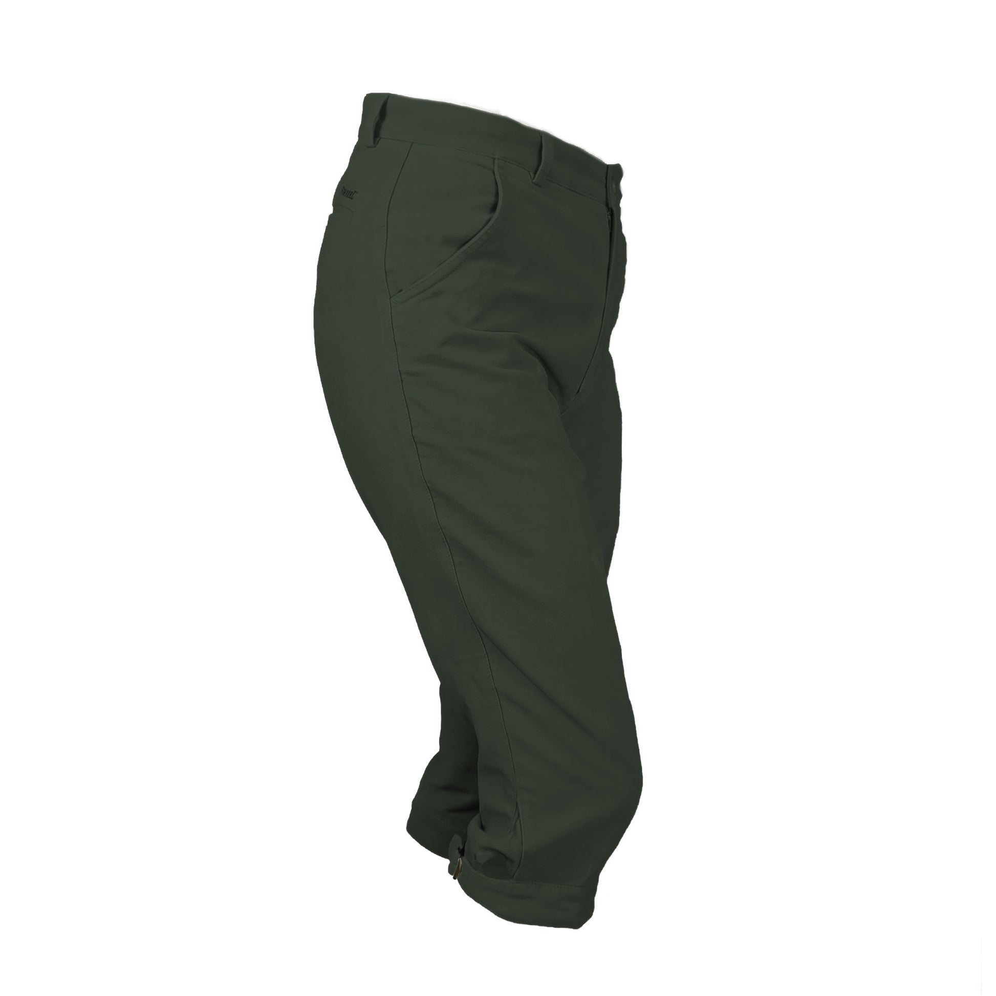 Knicker Moleskine Mujer Verde Botella