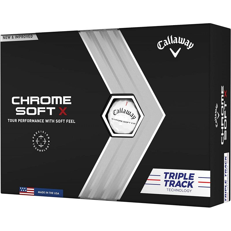 Callaway Chrome Soft X Triple Track - Fumarel