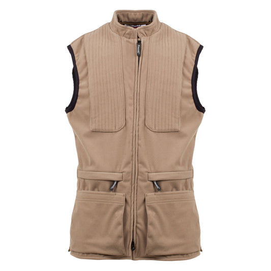 Tiradora Beige manga corta fumarel