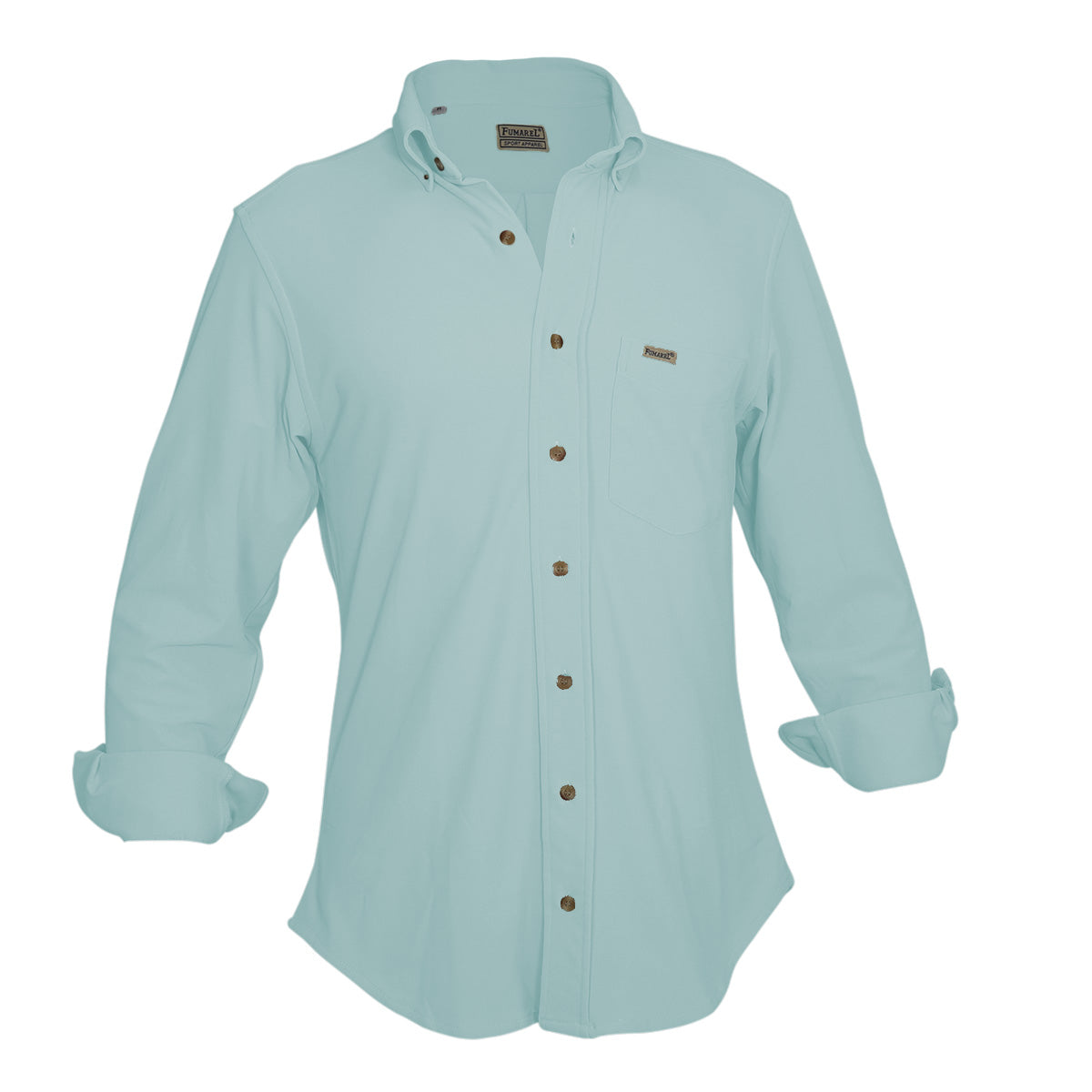 Camisa micropolar Celeste Fumarel