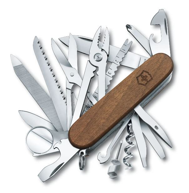 Navaja Victorinox Swisschamp Wood - Fumarel