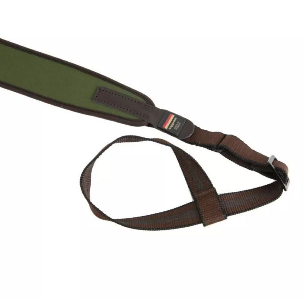 Correa Rifle Niggeloh Neopreno Verde Caza - Fumarel