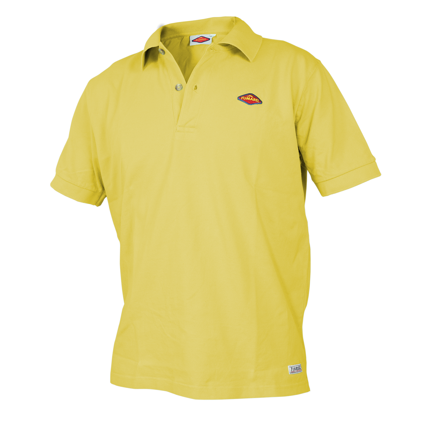 Polo manga corta piqué Amarillo Limón Fumarel