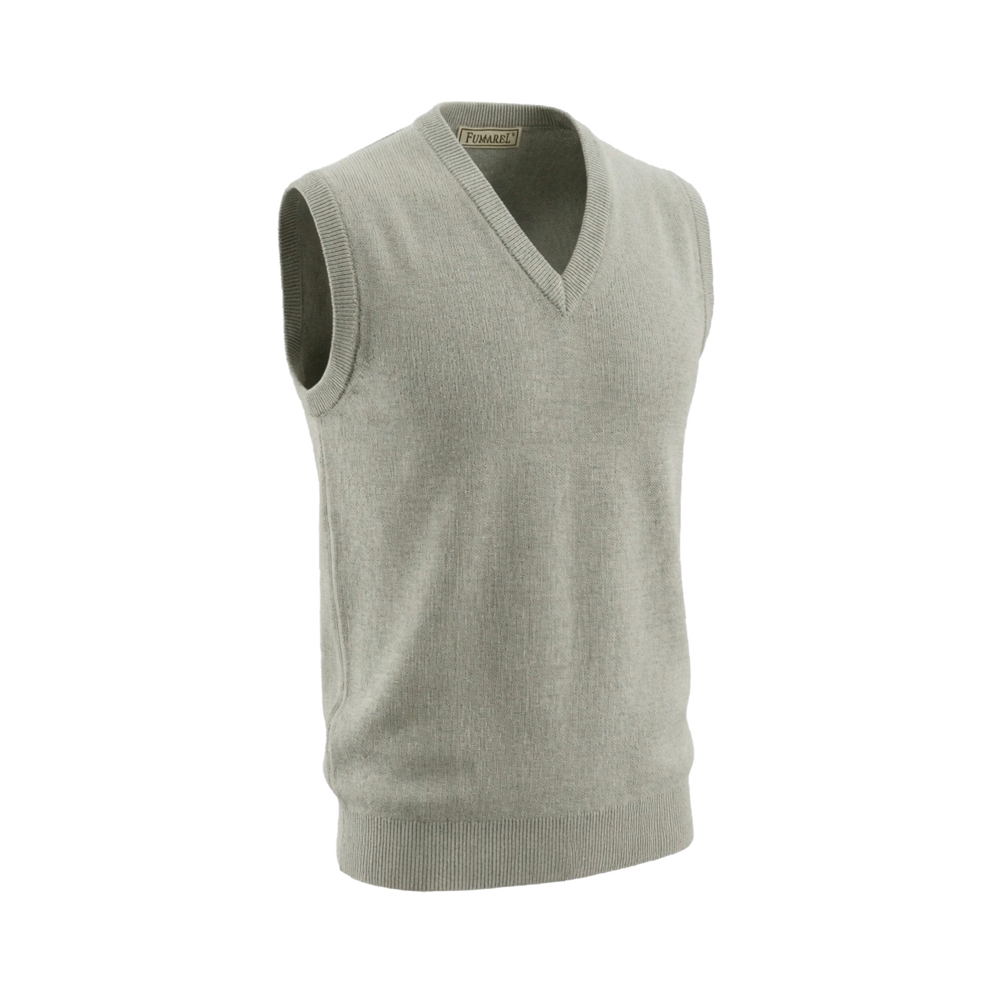 Ärmelloser Pullover aus Baby-Merinowolle