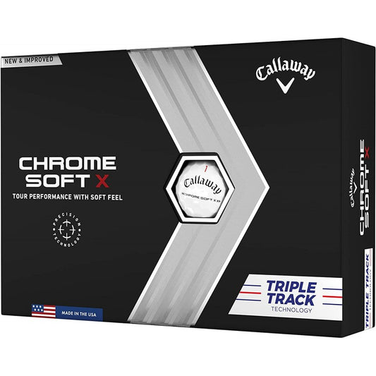 Callaway Chrome Soft X Triple Track - Fumarel
