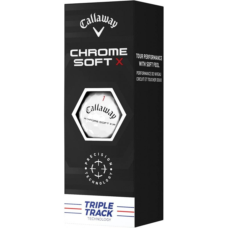 Callaway Chrome Soft X Triple Track - Fumarel