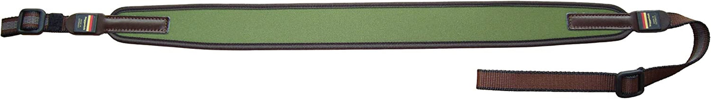 Correa Rifle Niggeloh Neopreno Verde Caza - Fumarel